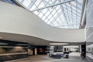 Friday Conference Center atrium